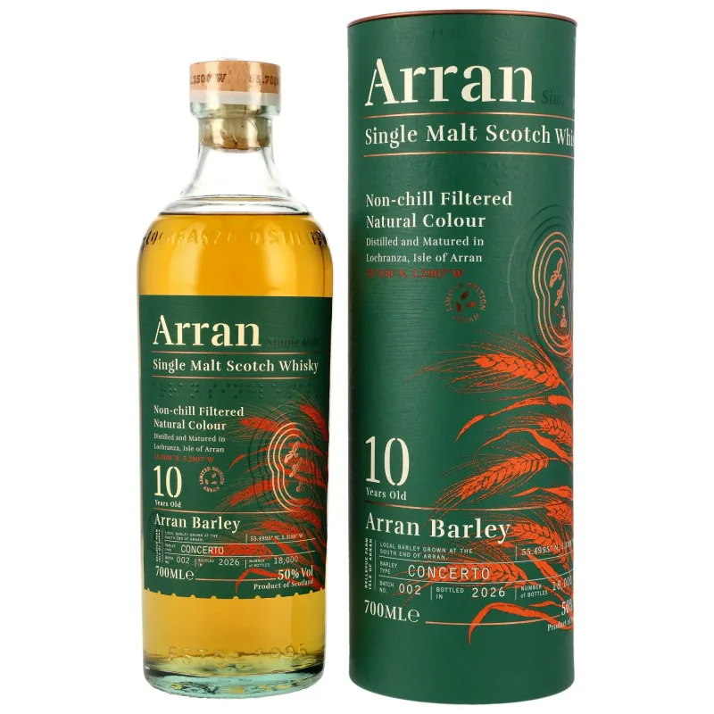 Arran – 10 Year Old Arran Barley (2026)