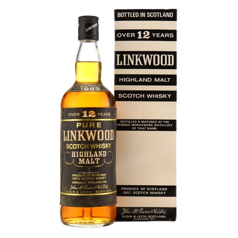 Linkwood – 1969 John McEwen 12 Year Old - Darma