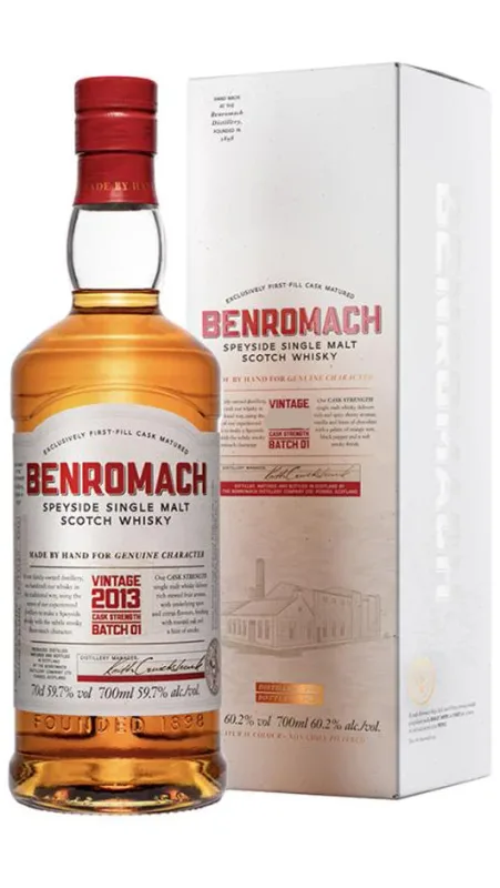 Benromach – Cask Strength Batch 1 2014 (70cl)
