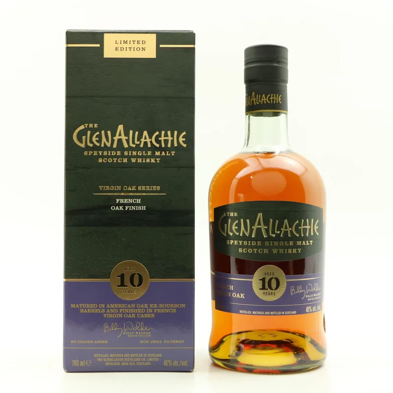 Glenallachie – 10 Year Old French Virgin Oak Finish (70cl, 48%)