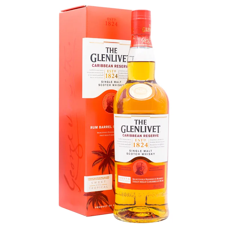 Glenlivet – Caribbean Reserve Rum Barrel Selection (70cl, 40%)