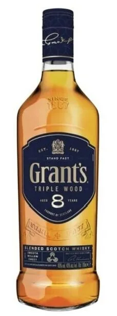 Grant's 8 Year Old Triple Wood (70cl, 40%)