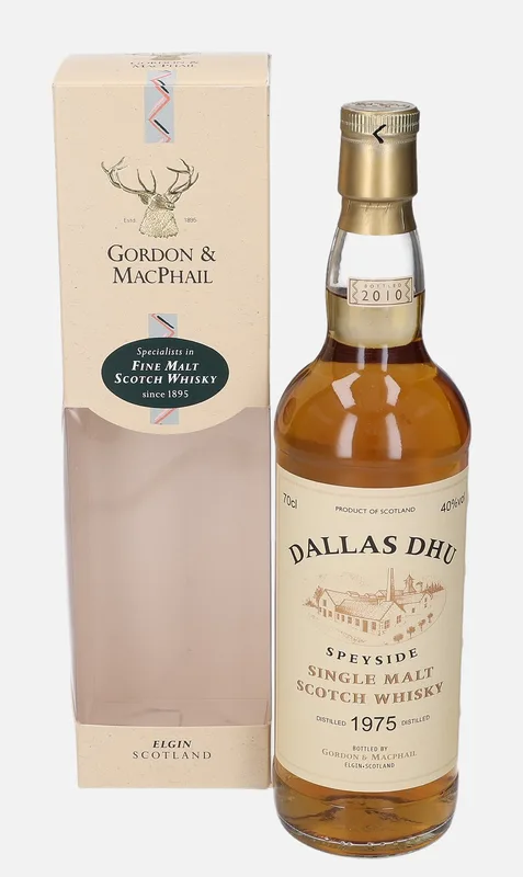 Dallas Dhu – 1975 Gordon & MacPhail Distillery Labels