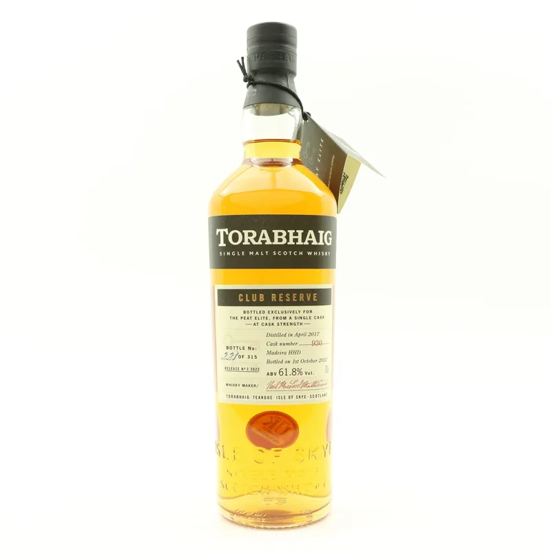 Torabhaig – 2017 Single Cask #930 Club Reserve (70cl, 61.8%)