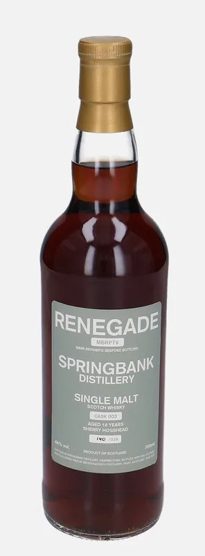 Springbank – 18 Year Old Renegade MBRPT6