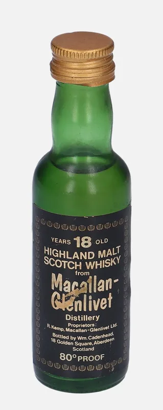 Macallan – 18 Year Old Wm. Cadenhead