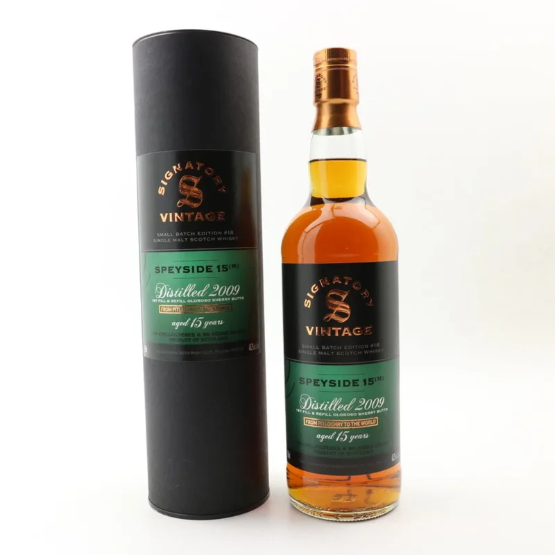 Speyside (M) – 2009 15 Year Old Signatory Small Batch Edition #18 (70cl, 48.2%)