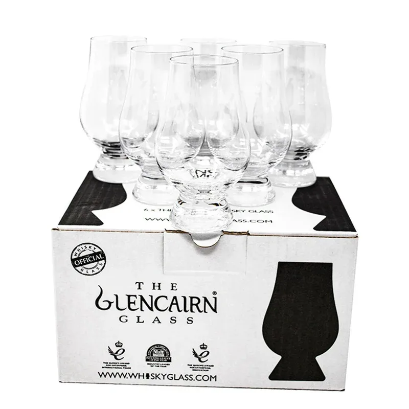 Glencairn Crystal Whisky Tasting Glasses – Set of 6 (2.5cl, 25%)