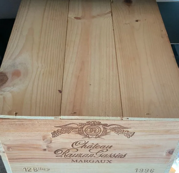 1996 Chateau Rauzan-Gassies - Bordeaux, Margaux 2ème Grand Cru Classé - 12 Bottles (0.75L)