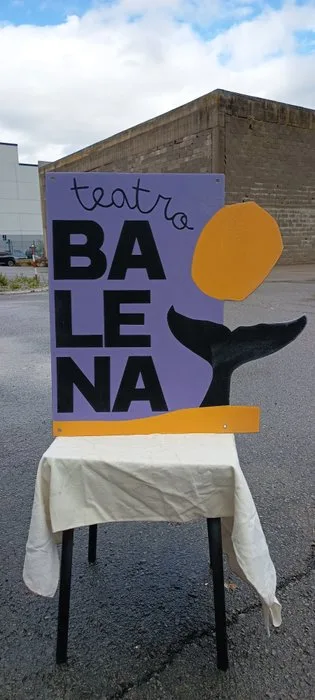 Whale Theater sign - Sign - Steel