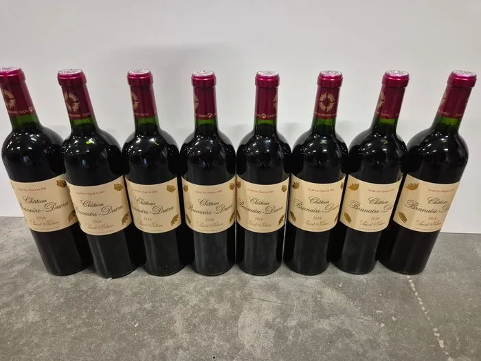 2016 Chateau Branaire Ducru - Saint-Julien 4ème Grand Cru Classé - 8 Bottles (0.75L)