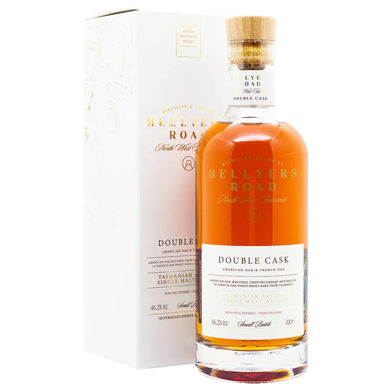 Hellyers Road – Double Cask Tasmanian Artisan Single Malt (70cl, 46.2%)