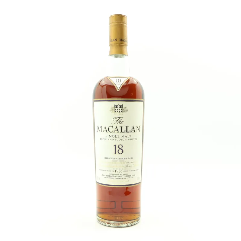 Macallan – 18 Year Old 1986 (70cl, 43%)