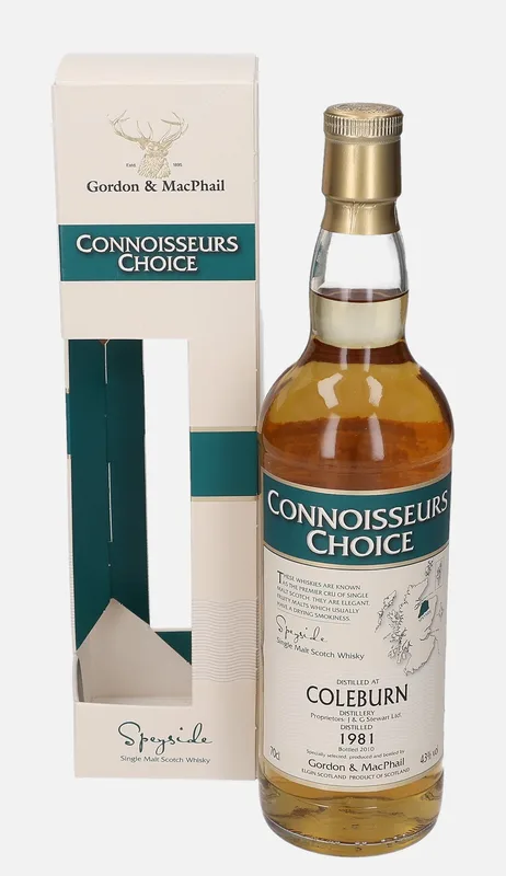 Coleburn – 1981 Gordon & MacPhail Connoisseurs Choice