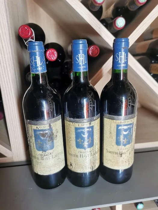1993 Chateau Smith Haut Lafitte - Pessac-Léognan Grand Cru Classé - 3 Bottles (0.75L)