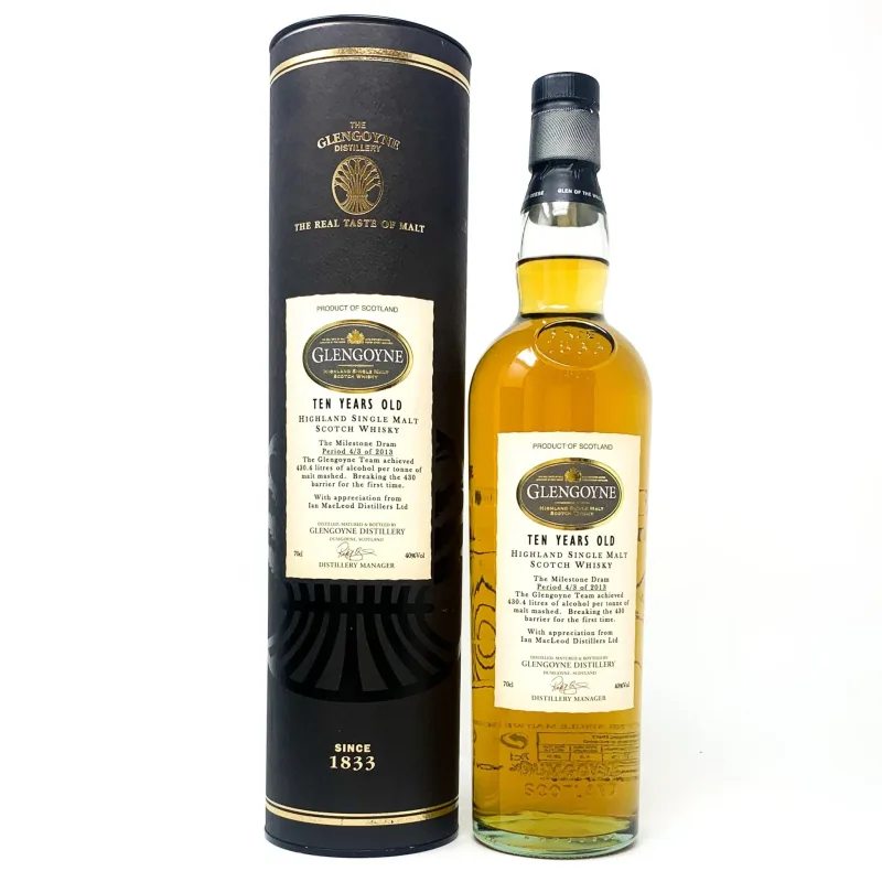 Glengoyne – 10 Year Old The Milestone Dram Single Malt Scotch Whisky