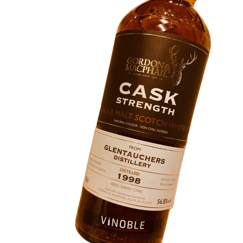 Glentauchers – 1998 Cask Strength Gordon & MacPhail
