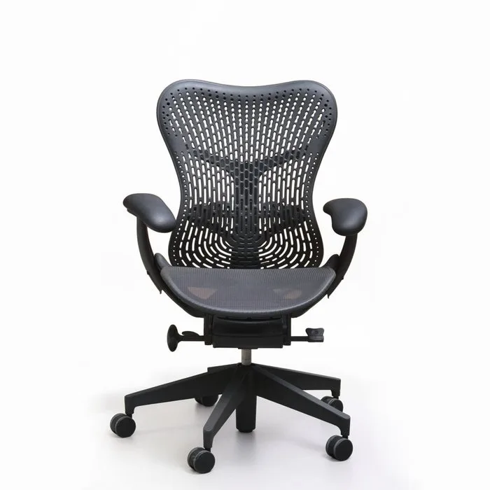 Herman Miller - Chair - Mirra - Plastic, Metal, Textile - Ergonomic office chair