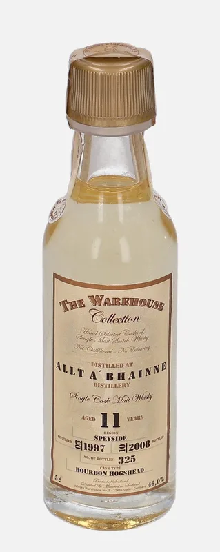 Allt - a - Bhainne – 1997 11 Year Old Whisky Warehouse No.8 The Warehouse Collection