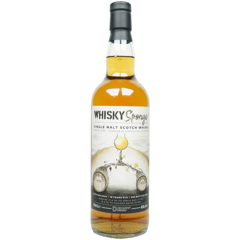 Glentauchers – 18 Year Old 2005/2023 Whisky Sponge (53%)