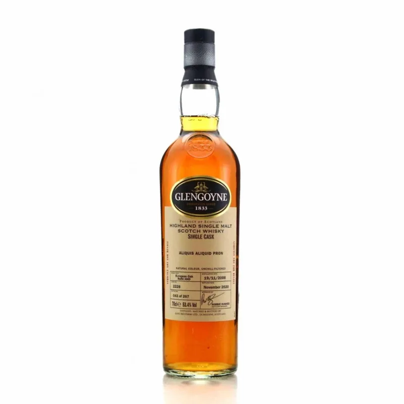 Glengoyne – 2008 Single Cask #2228 Alquis Aliquid Pron (70cl, 53.4%)