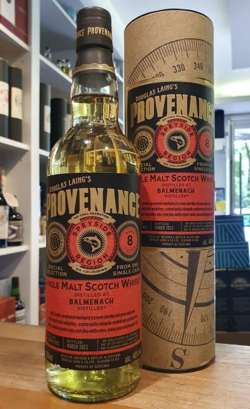 Balmenach – 8 Year Old 2013 Provenance Single Cask