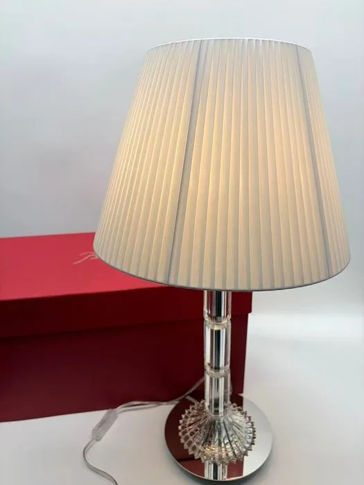 Baccarat - Table lamp - Mille Nuits Crystal Table lamp - Crystal, Metal, Fabric