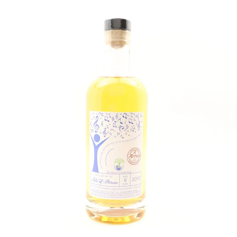 Arran – 2010 8 Year Old Smile Of Arran Trust Creative Whisky (70cl, 48%)