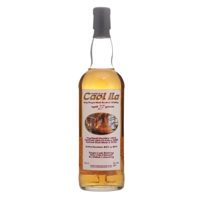 Caol Ila – 1983 Whisky Broker 27 Year Old (70cl, 53.10%)