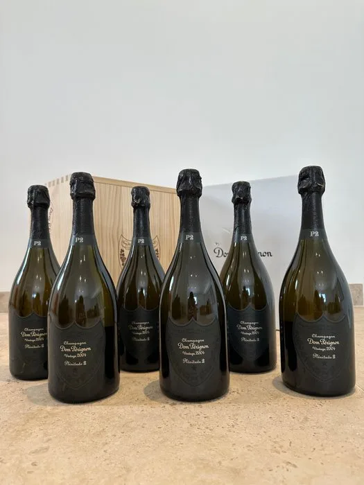 2004 Dom Pérignon, P2 - Champagne Brut - 6 Bottles (0.75L)