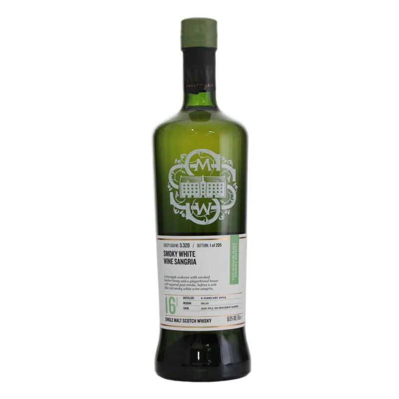 Bowmore – 2004 SMWS 16 Year Old 3.320 - Smoky white wine Sangria
