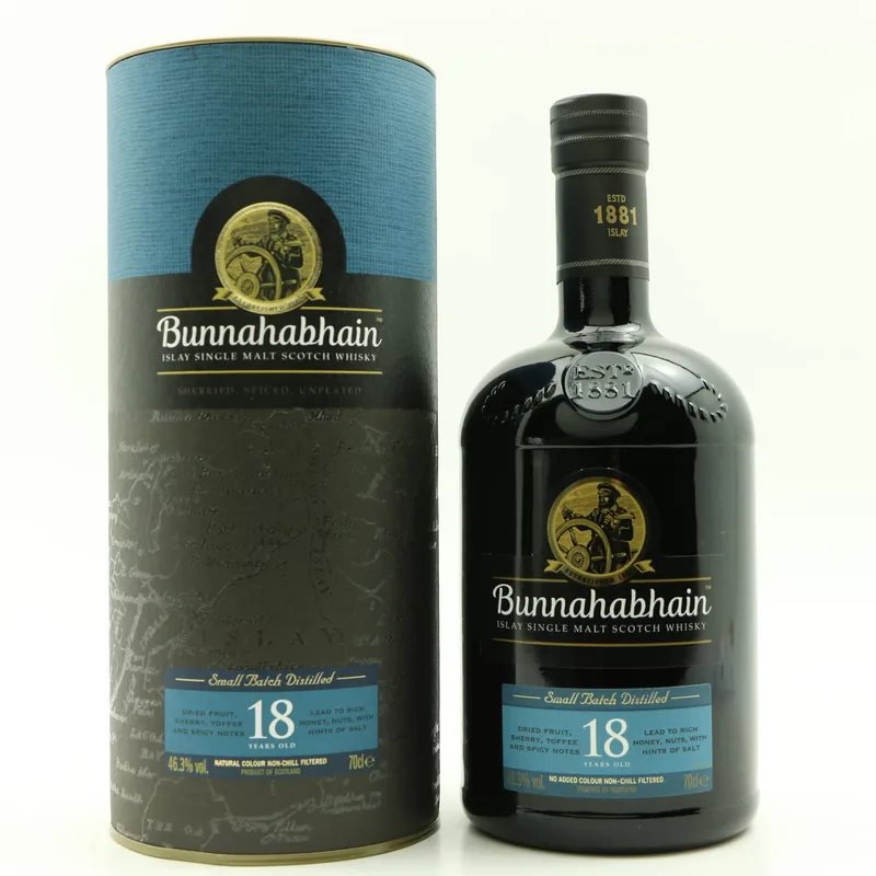 Bunnahabhain – 18 Year Old (70cl, 46.3%)