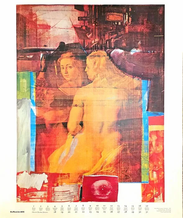 Robert Rauschenberg - DuMont - Robert Rauschenberg, Persimmon - 1970s