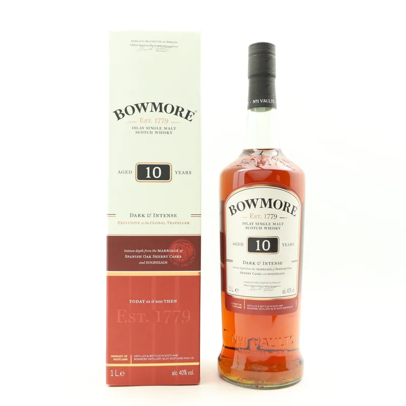 Bowmore – 10 Year Old 1L (1L, 40%)