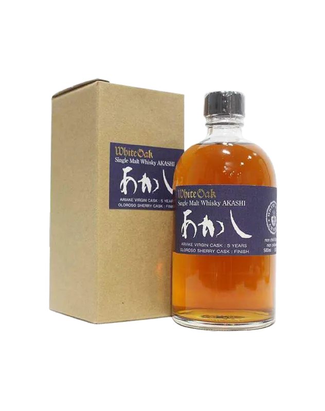 Akashi White Oak 5 Years Old Ariake Virgin Cask (50%)