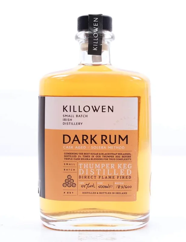 Killowen – Dark Rum Cask Aged / Solera Method Thumper Keg