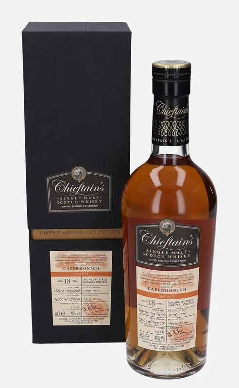 Caperdonich – 1995 18 Year Old Ian Macleod Chieftain’s
