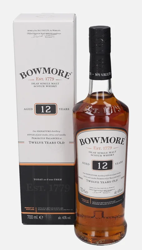 Bowmore – 12 Year Old (70cl, 40%)