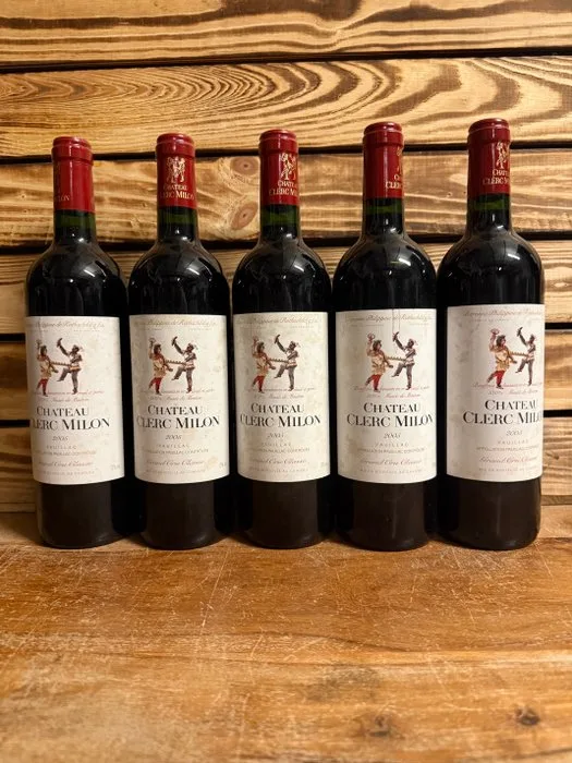 2010 Chateau Clerc-Milon - Pauillac Grand Cru Classé - 5 Bottles (0.75L)