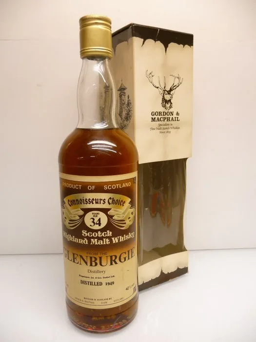 Glenburgie 1949 34 years old Connoisseurs Choice - Gordon & MacPhail - b. 1980s - 75cl