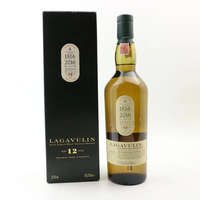 Lagavulin – 12 Year Old 200th Anniversary 2016 Release (70cl, 57.7%)