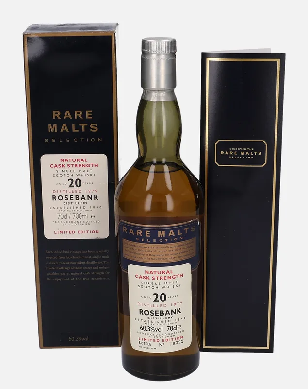 Rosebank – 1979 20 Year Old Rare Malts Selection