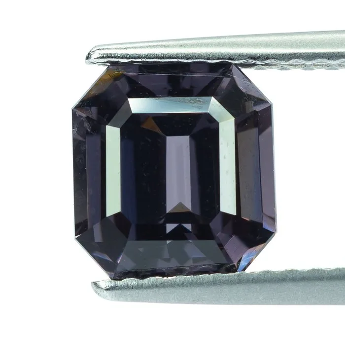 Spinel - 2.49 ct - Antwerp Laboratory for Gemstone Testing (ALGT) - Deep Grayish Purple