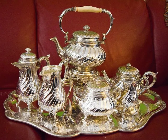 Christofle - Coffee and tea service (7) - Silverplated