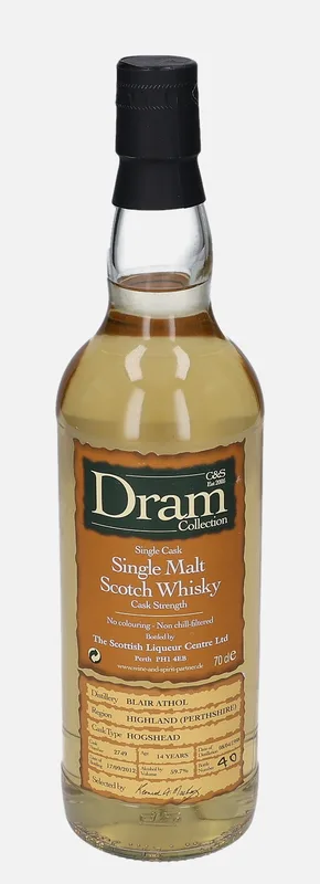 Blair Athol – 1998 14 Year Old The Scottish Liqueur Centre Dram Collection