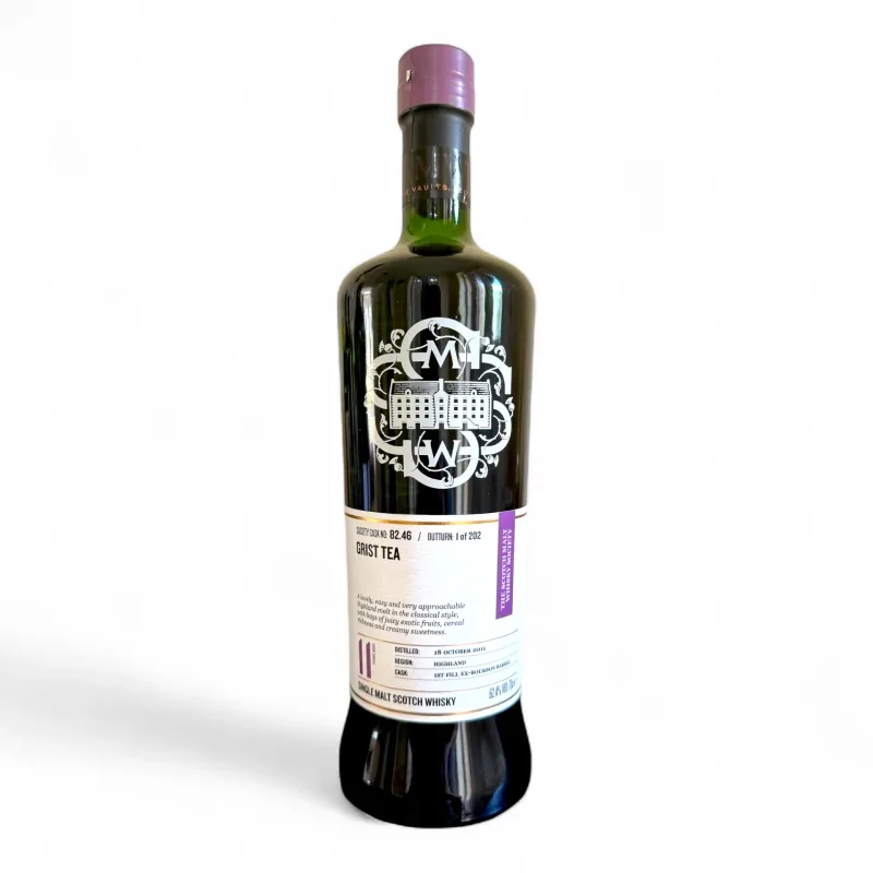 Glencadam – 11 Year Old 2011 SMWS Single Cask 82.46 'Grist Tea' (2023) (70cl, 62.4%)