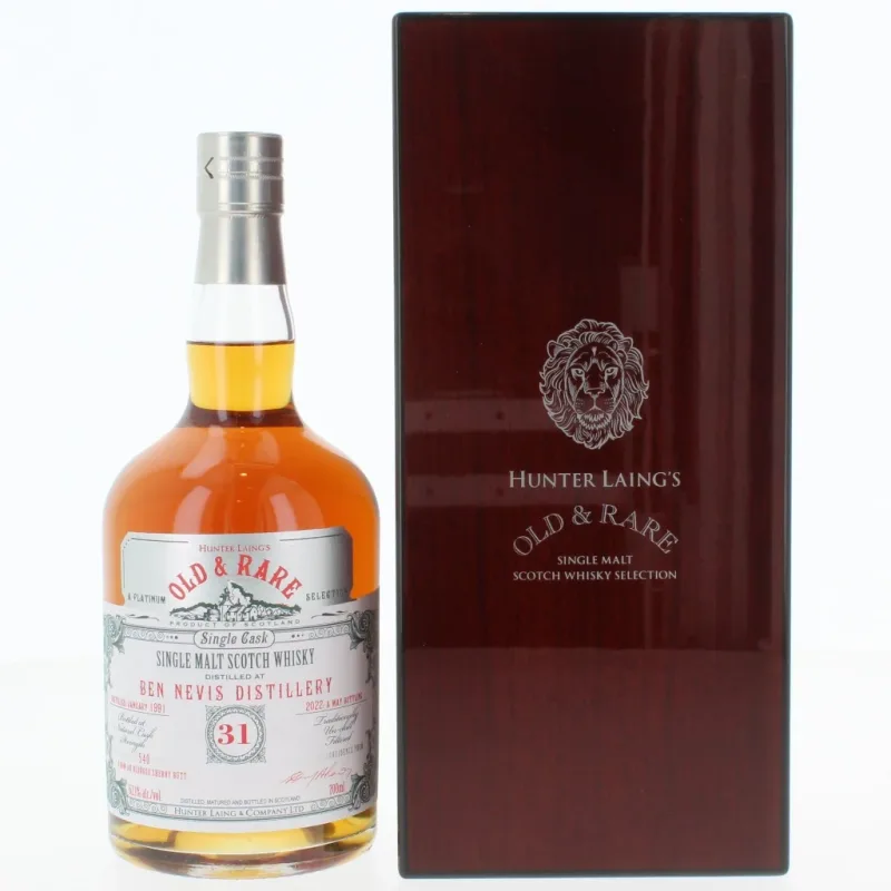 Hunter Laing's Ben Nevis 31 Year Old 1991 Old & Rare