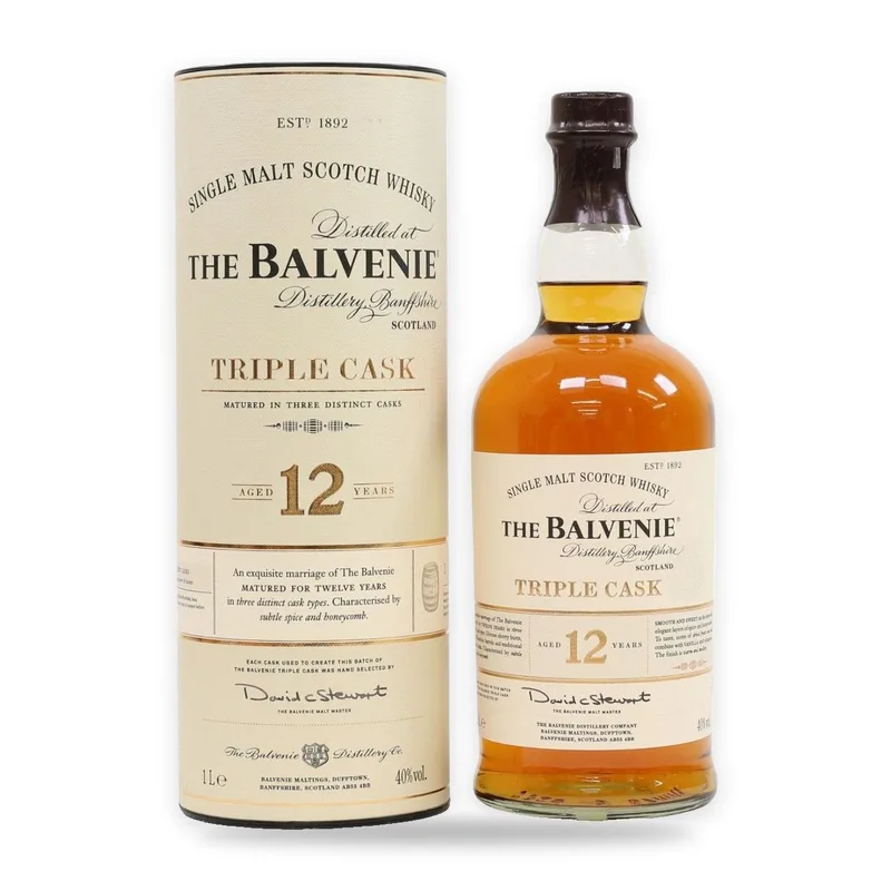 Balvenie – 12 Year Old - Triple Cask (1L)