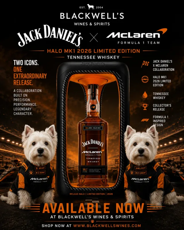 Jack Daniel's – x McLaren HALO MK1 2026 Limited Edition Tennessee Whiskey