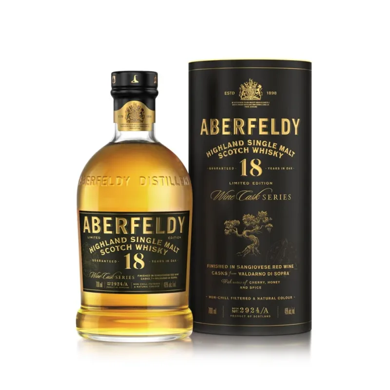 Aberfeldy – 18 Year Old Sangiovese Red Wine Cask Batch 2924/A